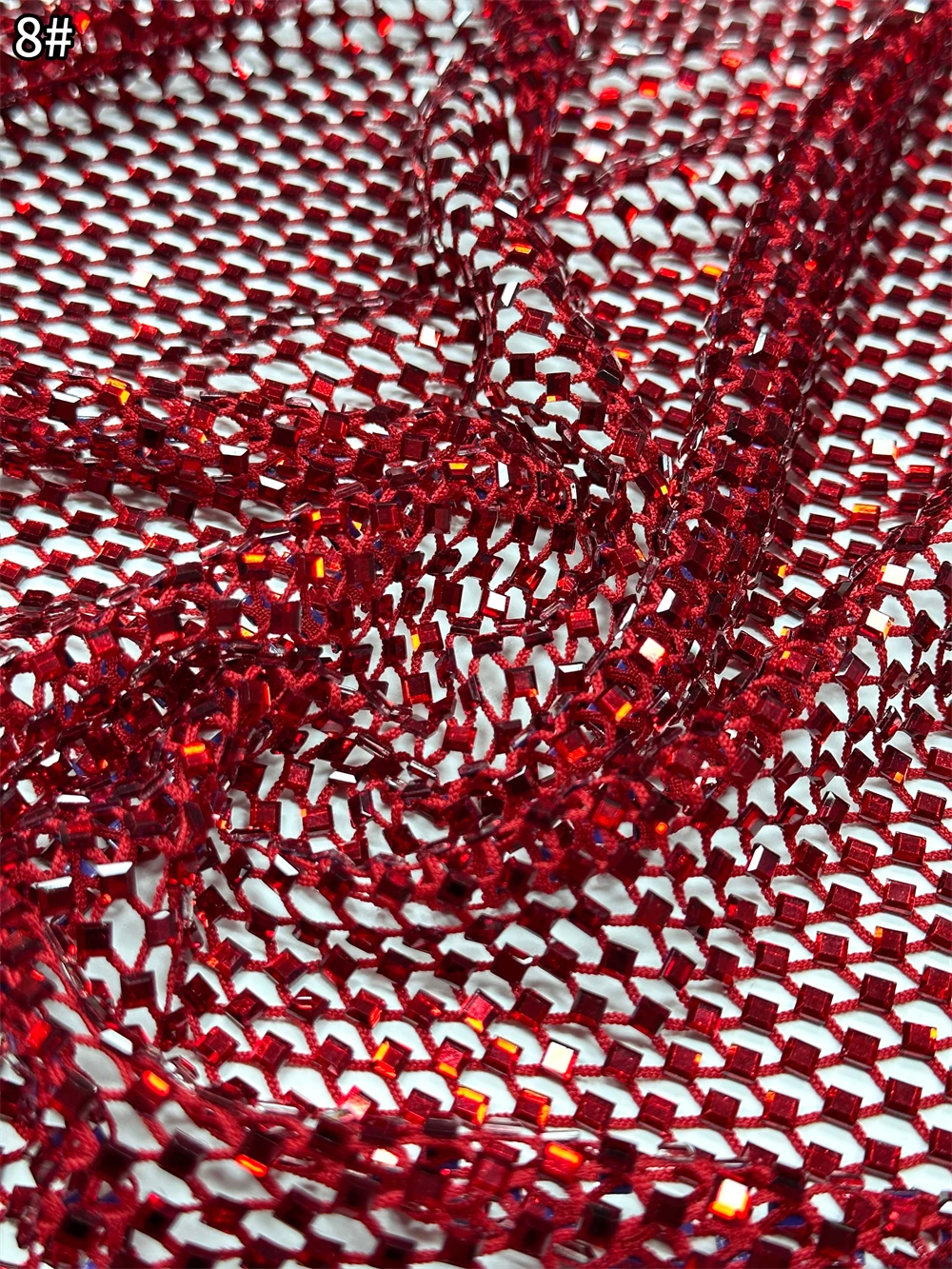 Tissu en maille de strass DIY 4*4 avec ruban à coudre et dentelle scintillante, style africain, pierres lourdes, plusieurs couleurs