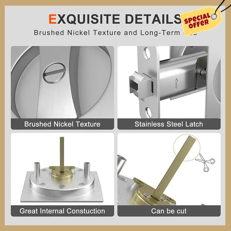 

Pocket Door Lock Flush Pocket Door Latch Contemporary Privacy Square Pocket Door Hardware