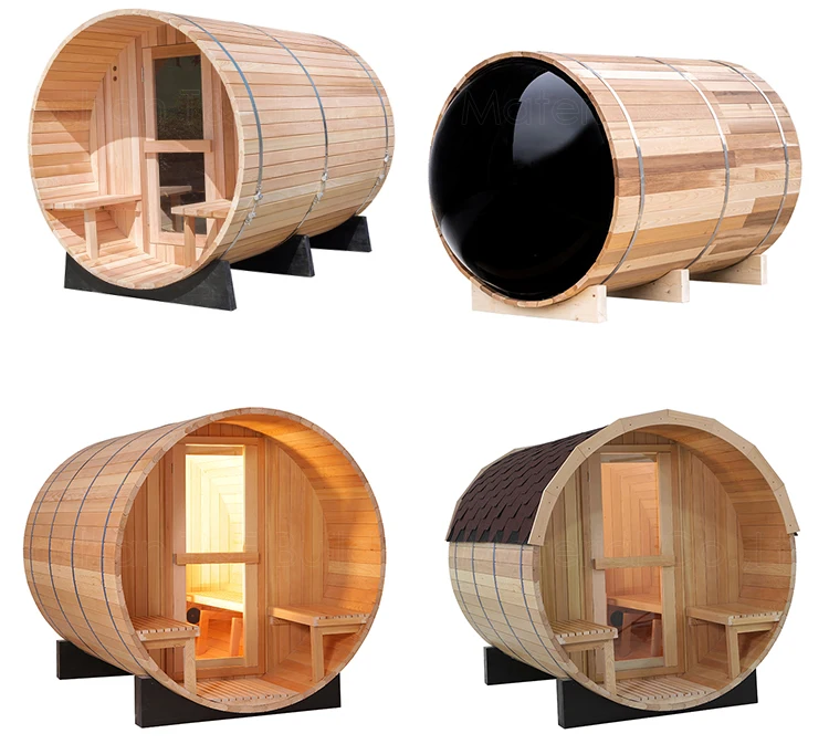 Huaxi Factory Outdoor Steam Generator Sauna Room Small Sauna Rooms Home Sauna Room With Heater Spa Bath Therapy Spruce Cedar