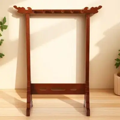 

Nanzhu Bamboo Brush Pen Holder Simple Desk Decor Multifunctional Rack Storage St Wooden Craft Non Fading Color Practical