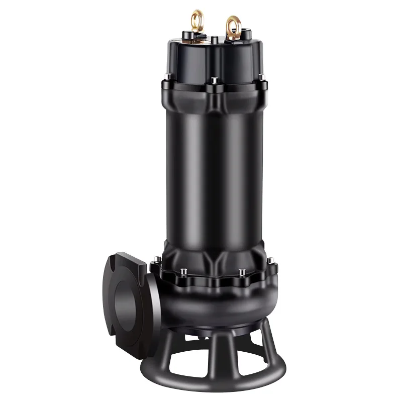

Three knife cutting sewage pump manure mud high lift sewage household small mud cuttingp