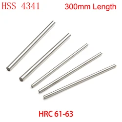8mm 9mm 10mm 11mm OD 300mm Length HSS HRC61-HRC63 Jobber Drill Bit Boring Out Round CNC Cutting Turning Lathe Tool Bar Rod