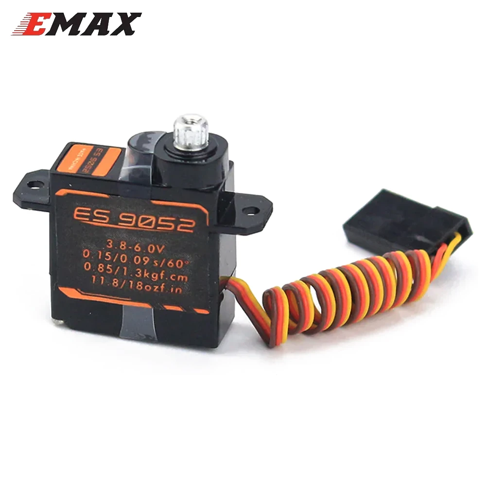 1pcs Emax ES9052MD 9052 HV 3.8V-6.0V All-Purpose Metal Gear Digital Servo JR Plug For RC Model Airplane /Helicopter Accessories