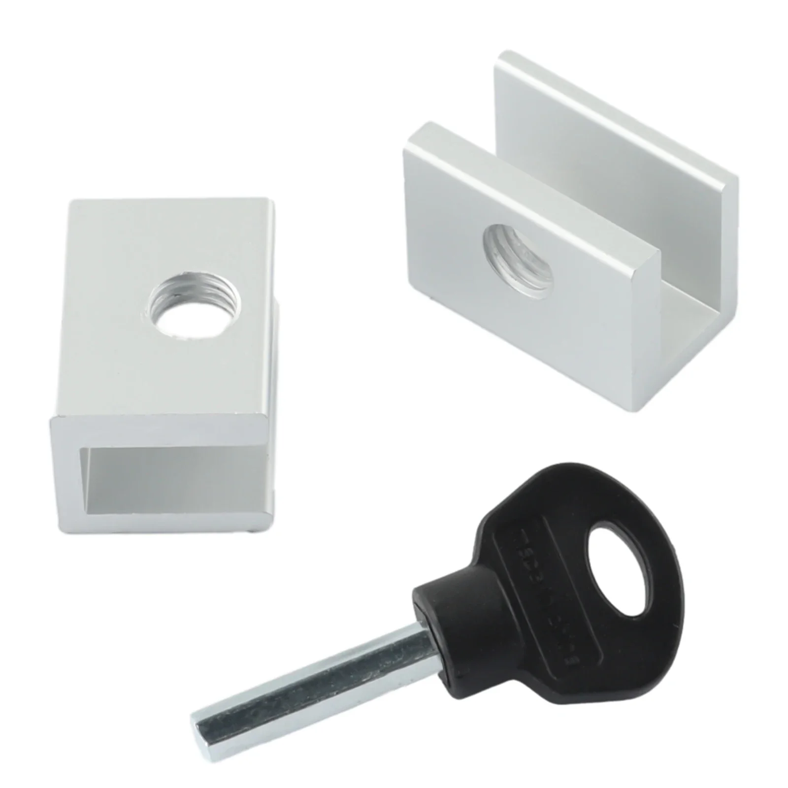 2PCS Aluminum Alloy Window Lock Stopper Sliding Window Anti-theft Lock Baby Kids Child Safety Doors Lock