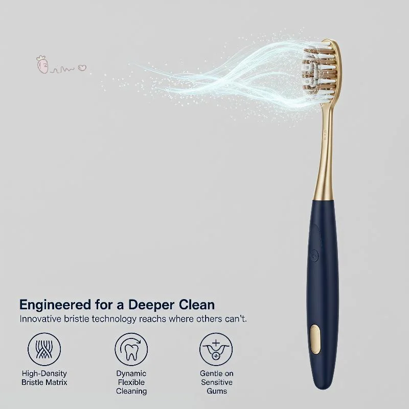 [H] [E] 6 Pack Soft Bristle Toothbrushes Gentle Gum Care Deep Cleaning Perfect For Family Daily Oral Care And Travel Use