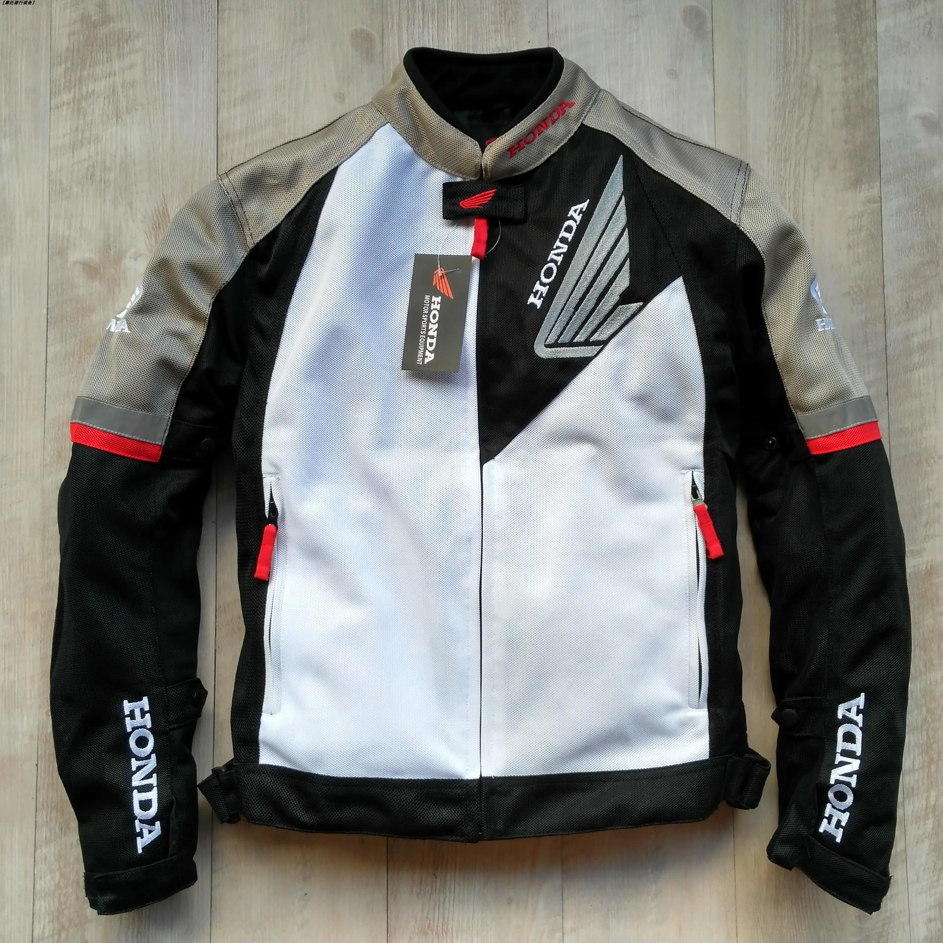

Honda Motorcycle Jacket with CE Body Armor F1 Racing Motorbike Jacket Men Women Riding Wear-resistant Moto Clothing Four Seasons