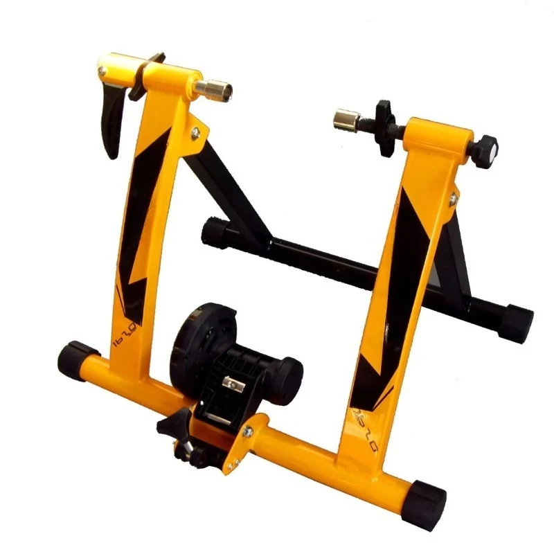 Road bike and mountain bike trainer magnetic resistance indoor training rack bike frame accessories