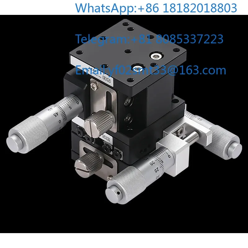 LD40 LD60 LD90 XYZ Three-Axis Precision Displacement Sliding Table Optical Fine-Tune Lifting Motion Platform