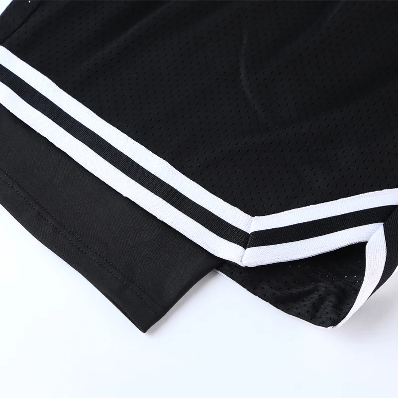 Men Double Deck Shorts Sport Mesh Breathable Basketball Fitness Gym Shorts 2 In 1 Summer Training Quick Dry Running Short