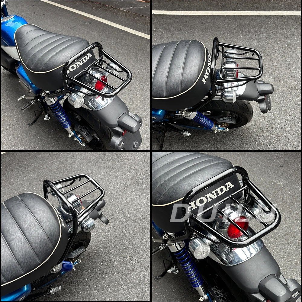 For Honda Monkey 125 2018-2024 Z125 2023 Rear Detachables Backrest Luggage Rack Cargo Support Holder Bracket Cargo Tail Rack