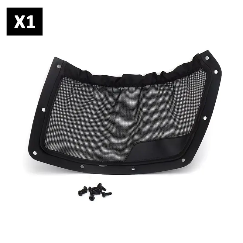 AU28-Rear Trunk Storage Net Luggage Cargo Net Pocket For Can-Am Maverick R 2024-2026 UTV Accessories Mesh Bag