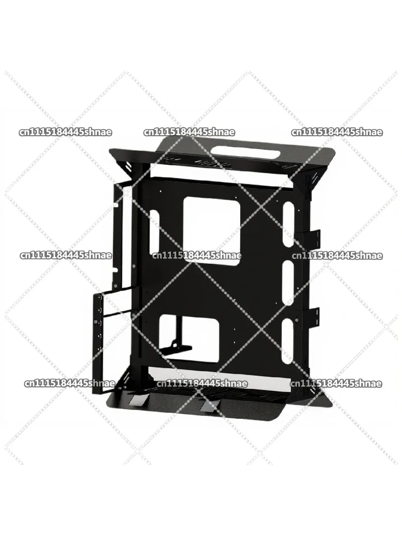 Open Frame Computer Case, Supports ATX/MATX/ITX Motherboard & Vertical GPU Mount, DIY PC Test Bench