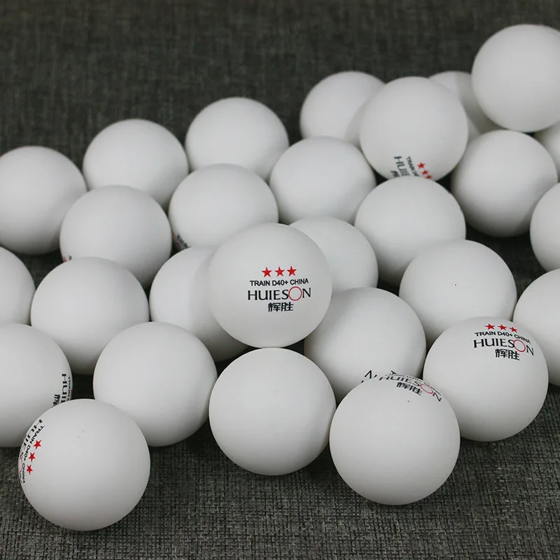 (10pcs) Huieson Table Tennis Ball Randomly Mixed Pingpong Ball White or Yellow Mixed 40mm