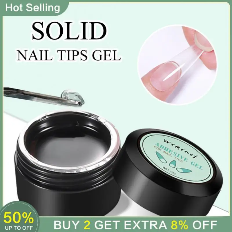 Clear Nail Art Versatile Adhesive Endless Design Possibilities Nail Extension Gel Trendy Top-rated Adhesive Gel Durable Clear Uv