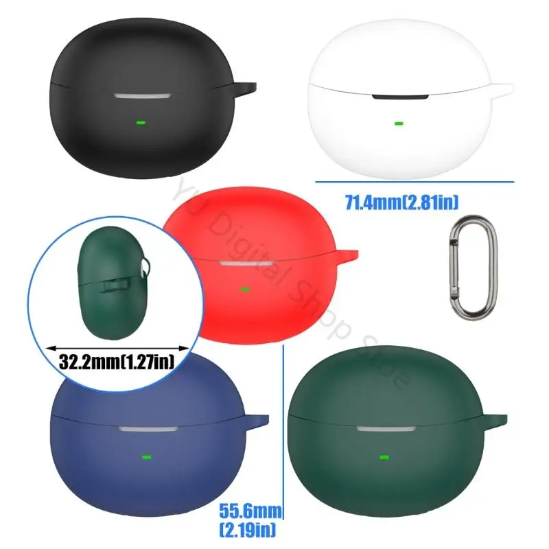 96BA Ladehülle mit vollständig umwickeltem Silikonschalen-Design für MeloBuds N70I N70 – Detail 6