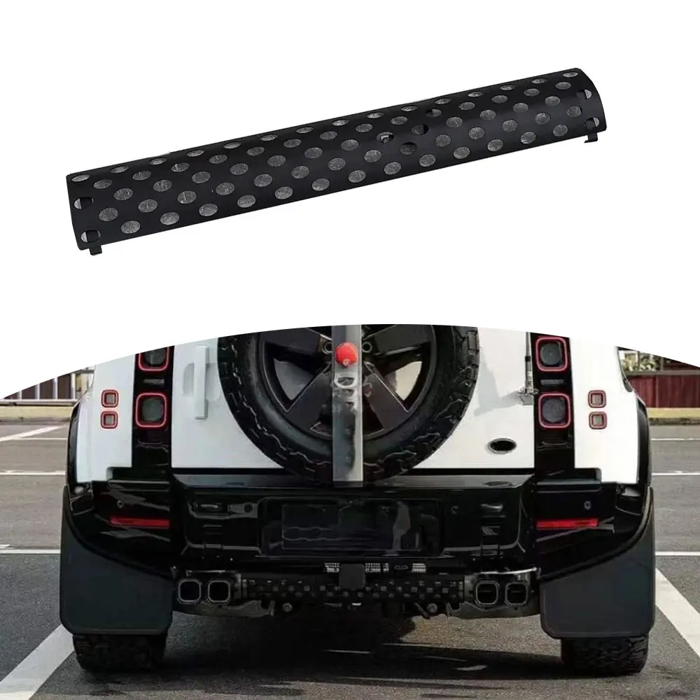 Protection de tuyau d'échappement de pare-chocs arrière compatible avec Land Rover Defender 90 110 130 2020-2026