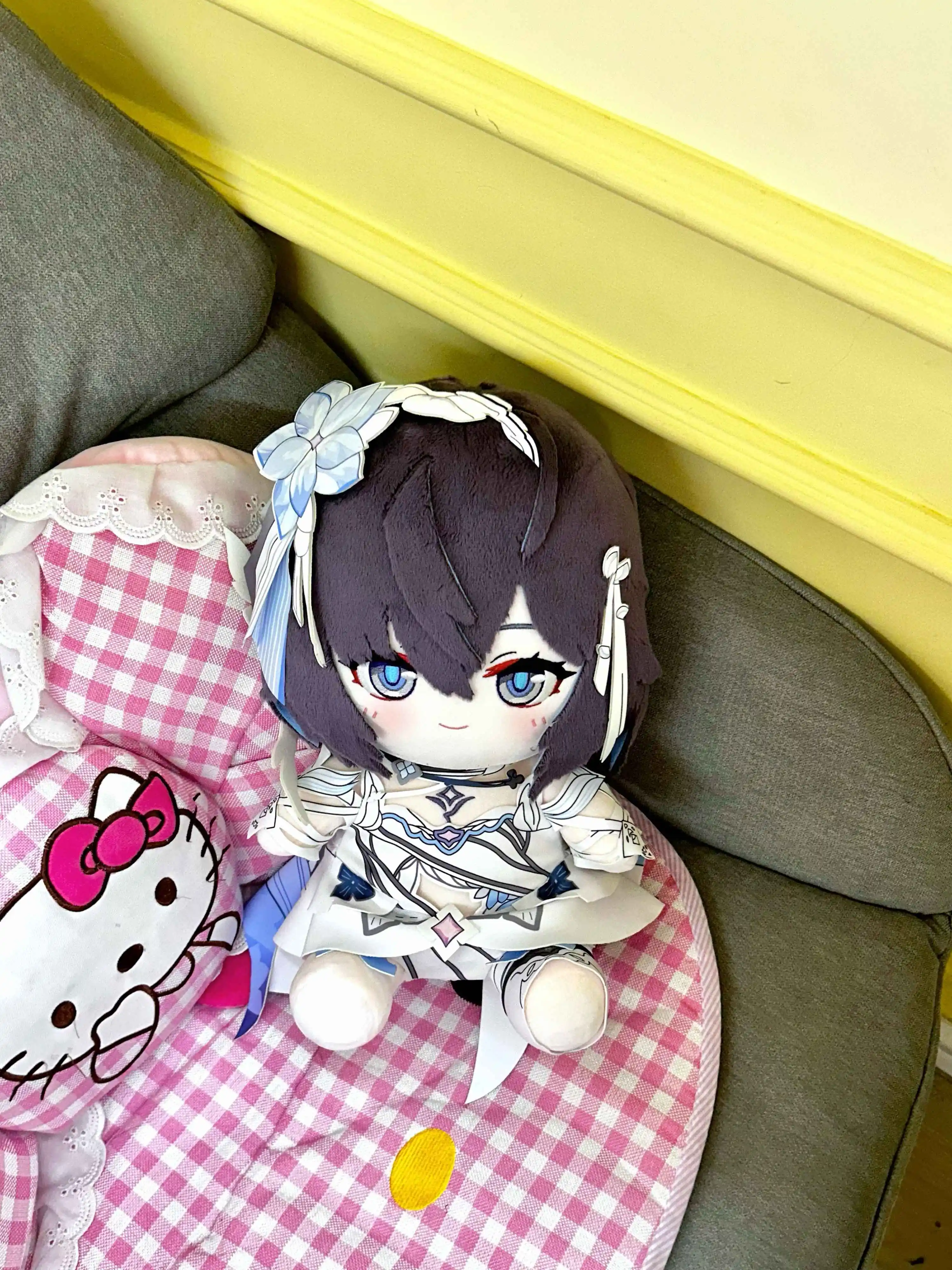 30cm Honkai Impact 3 Seele Vollerei Stuffed Plushies Plush Cotton Doll With Skeleton Clothes Soft Pillow Anime Toy Kids Gifts