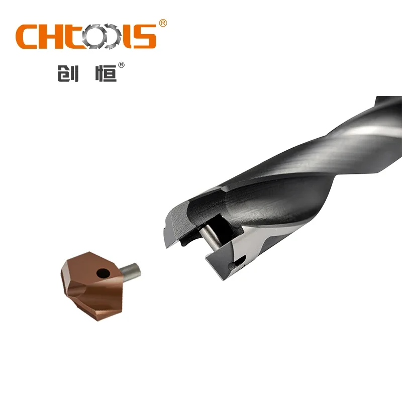 CHTOOLS High performance replaceable insert drill speed drill with insert diameter 10.00mm-39.99mm