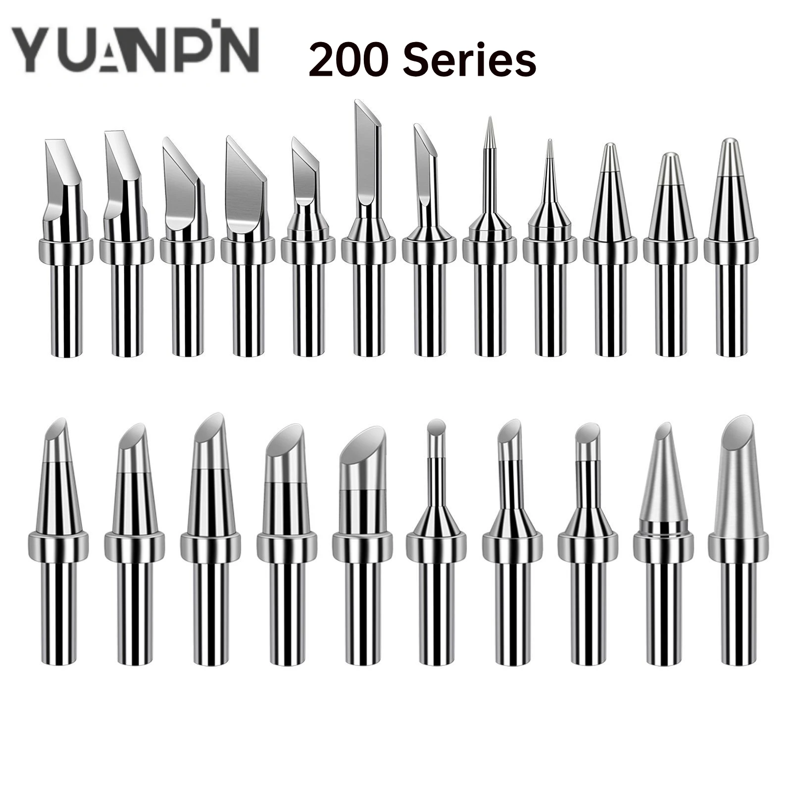 200 Series Tip For Soldering Iron Professional Tin Welder Tips Pure Copper Lead-free Repair Mobile PhonePCB Tools