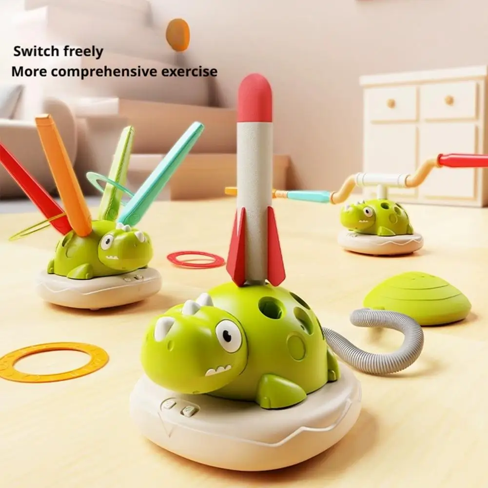 Nuova macchina sportiva per dinosauri 3 in 1 Multigiocatore esterno Interattivo Divertente Integrazione Giocattoli per allenamento fitness fisico per bambini