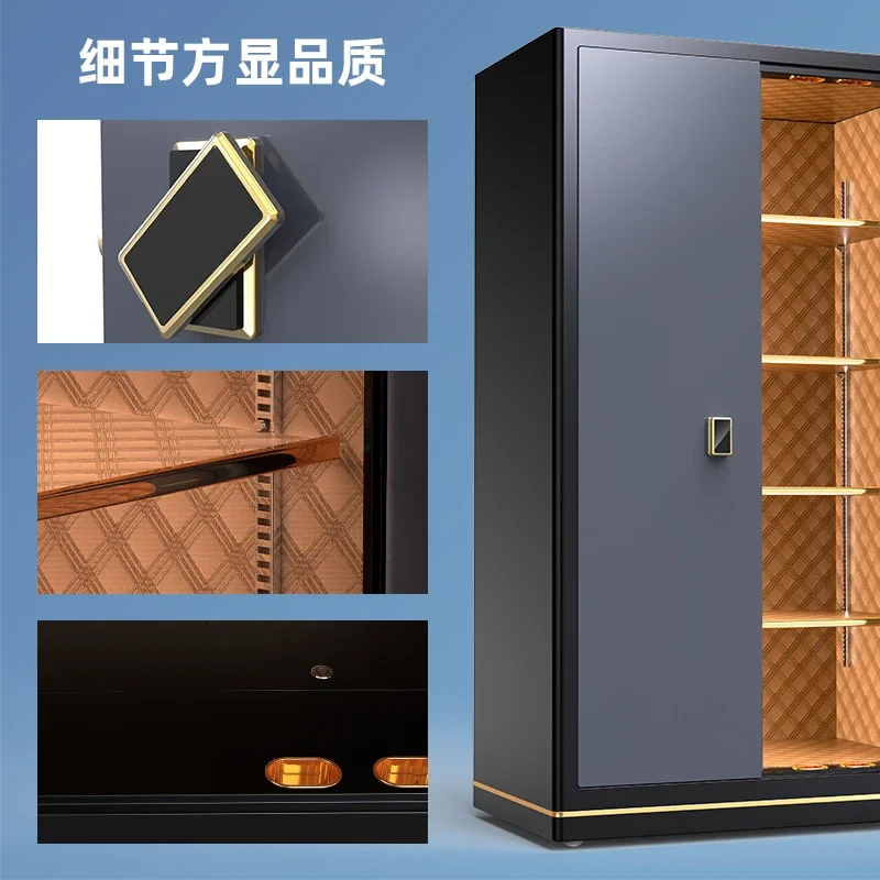 Safe Box Household 1.5 M 1.8 M Office Large Double Door Fingerprint Access Safe Fireproof