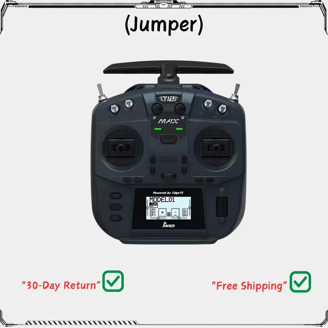 

Jumper T12 MAX Radio Controller VS-M Hall Sensor Gimbals RDC50 2.4GHz Transmitter Remote Control For RC FPV Long Rang Drone