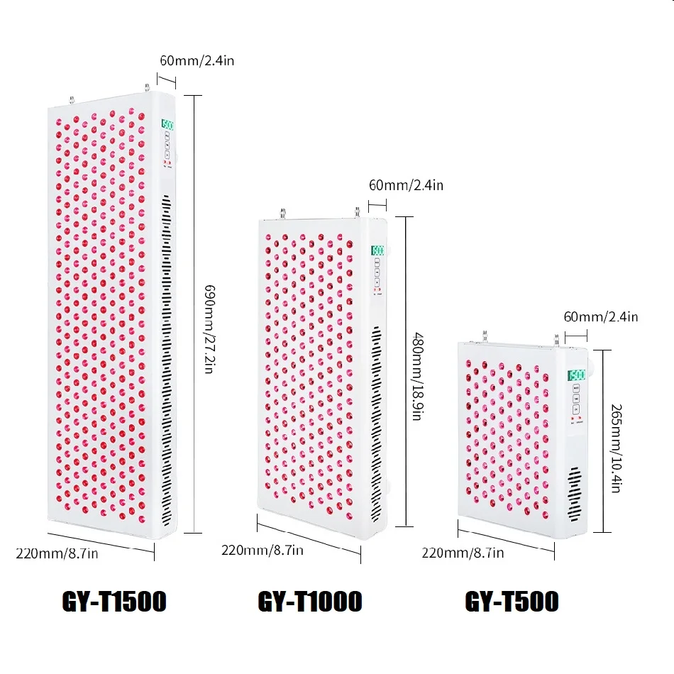 

Free Logo Customize 1500W Red Near Infrared Led Light Therapy Device Near Infrared Lamp Red Light Therapy Panel for Pain Relief