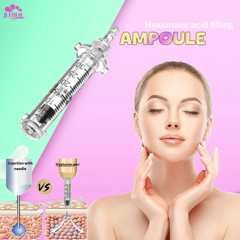 

Ampoule bottle 0.3ml 0.5ml hyaluronic acid filled household beauty pen accessories Ampoule needle tube Needle disposable consuma