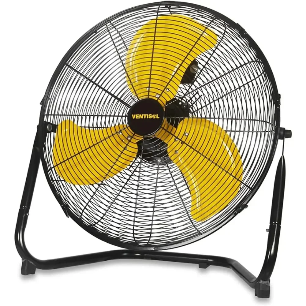 18 Inch High Velocity Floor Fan 3-Speed Metal Industrial  for Warehouse,Workshop,Factory