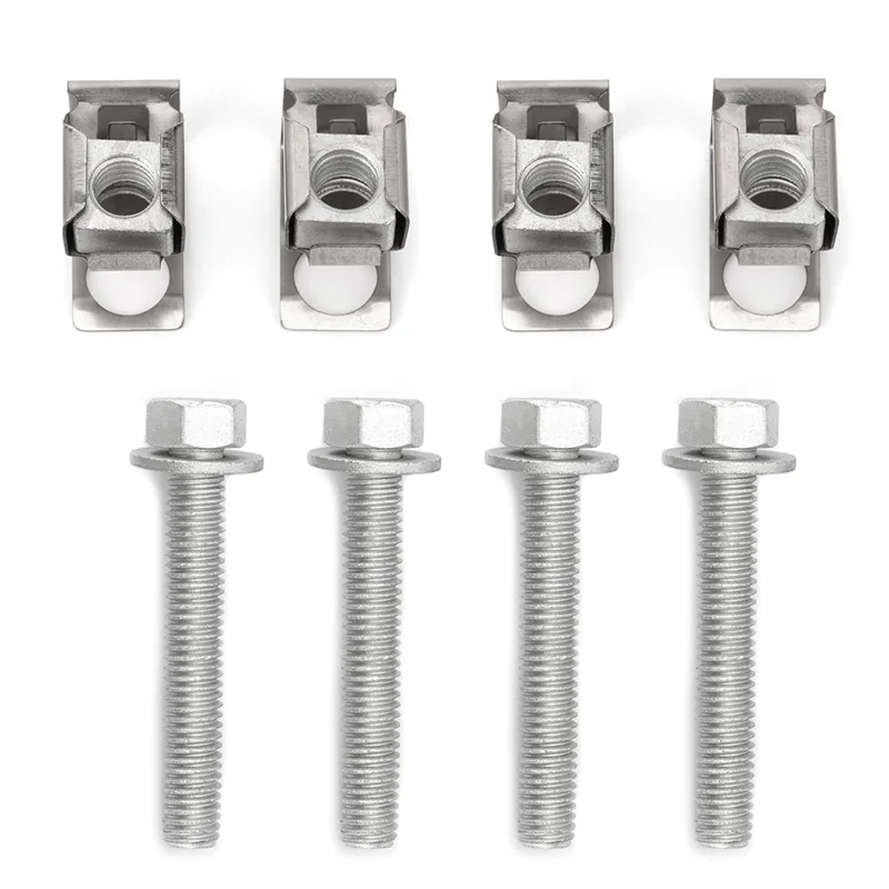 

【Price Drop !!】Exhaust Manifold Bolt Set Flange Bolt 6036734AA For Dodge Dakota Ram 1500 Jeep Wrangler 6036684AA U-Nut Hardware