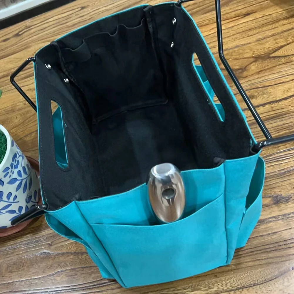 Telescoping Ladder Tool Bag Tool Hanging Bag Portable Utility Tools Organizer with Pocket Storage Bag for Carpenter Plumber