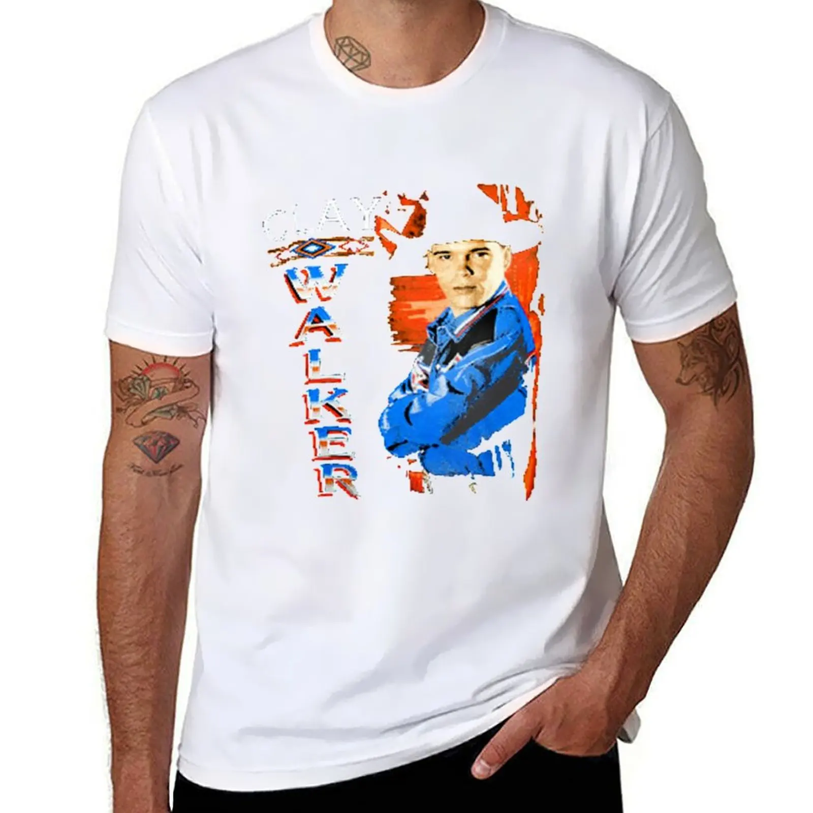 1994 Clay Walker Vintage T-Shirt Breathable Lightweight Summer Top