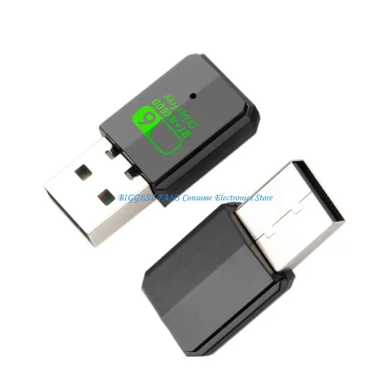 AX600 USB WiFi 6 محول متمثل في Dongle Double Band 2.4Ghz و 5 جيجا هرتز محول الاستقبال اللاسلكي الشبكات اللاسلكية #4