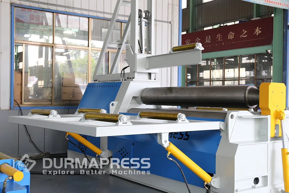 CNC 4-Roller Plate Bending Machine W12CNC-20*2500 with Hydraulic Control