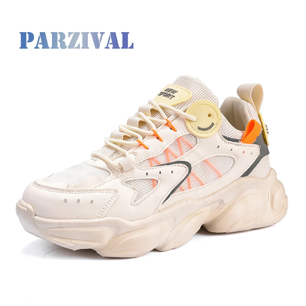 

PARZIVAL Sneakers for Men Damping Casual Shoes Mens Vulcanized Sports Shoes Fashion Male Trainers Chunky Shoes Zapatos Hombre