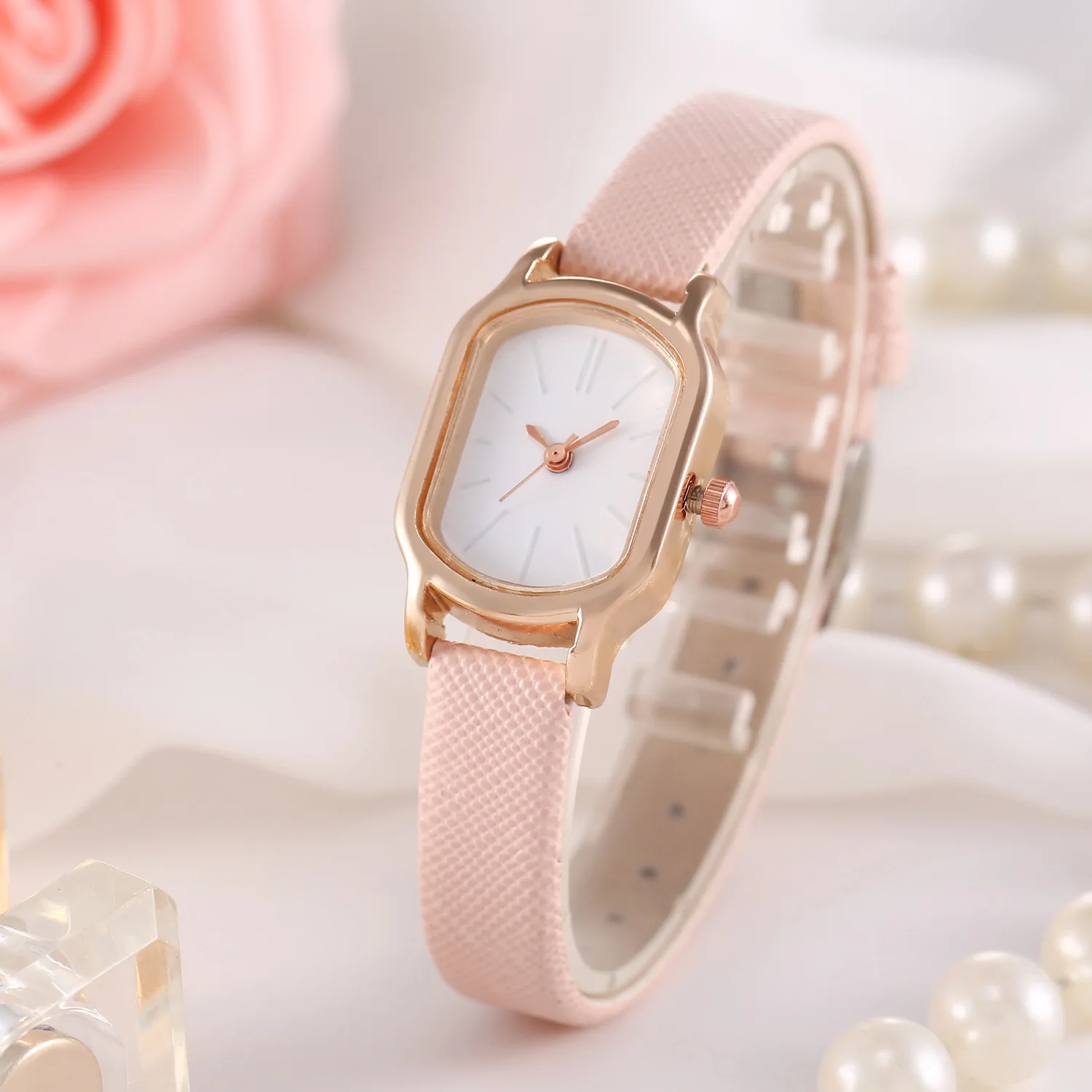 Orologi Vintage semplici da donna per orologio da polso con quadrante da donna orologio da polso con cinturino in pelle orologi da polso Casual da donna di alta qualità