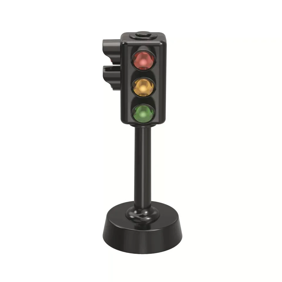 Mini-Ampel-Spielzeug mit Sound und LED - Straßenblockierungs-Puzzle für Kinder zur Sicherheitsförderung - Lehrreiches Kinderspiel – Detail 4