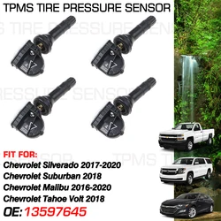 433 MHz Tire Pressure Monitor Sensor For Chevrolet Malibu Tahoe Volt Chevy Silverado 1500 2500 3500 Suburban 13597645 13522629