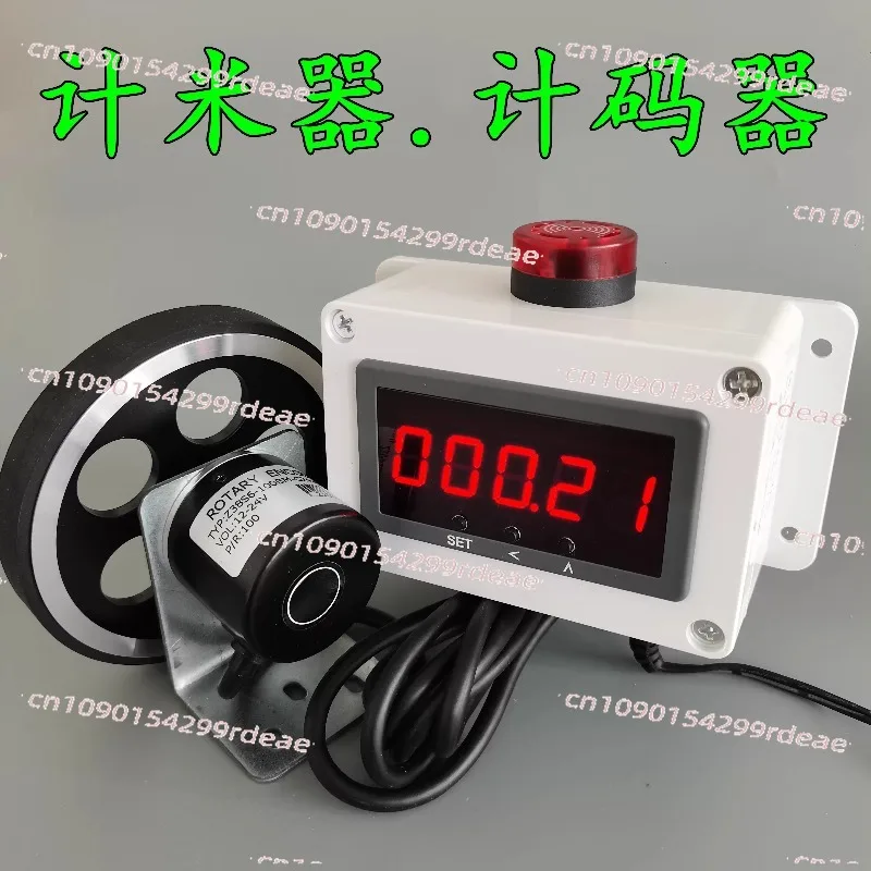 High Precision Roller Type Length Counter Digital Display Length Meter Encoder for Edge Banding Machine