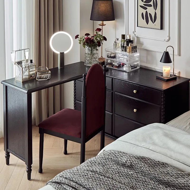 Accessories Makeup Dressing Table Storage Bedroom Console Vanity Table Organizer Mid Century Penteadeira Postmodern Furniture