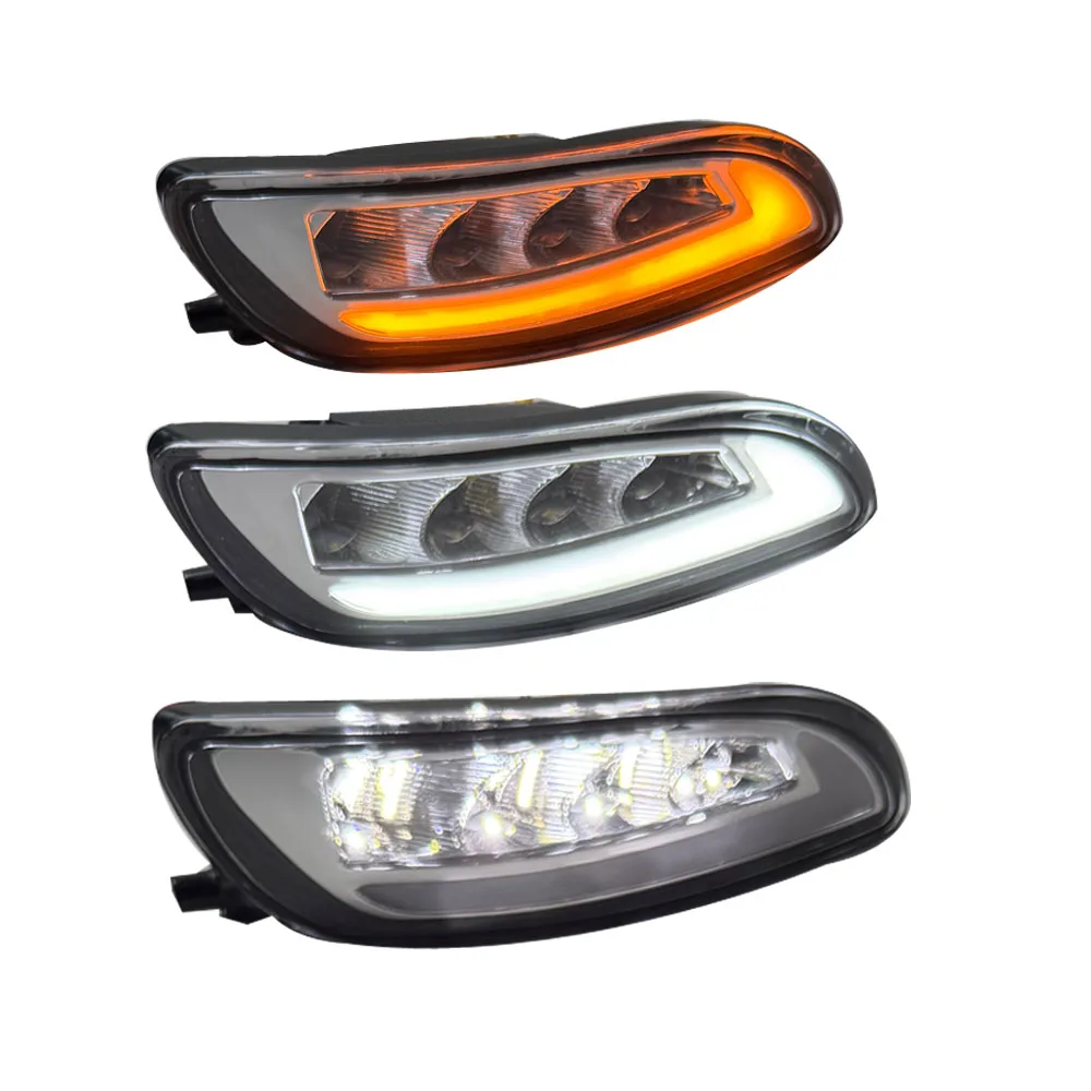 Set Car Front LED Fog Light Rx330 RX300 for lexus HARRIER 2003-2009 Turn Signal Daytime Running Light 81211-48020 81221-48020