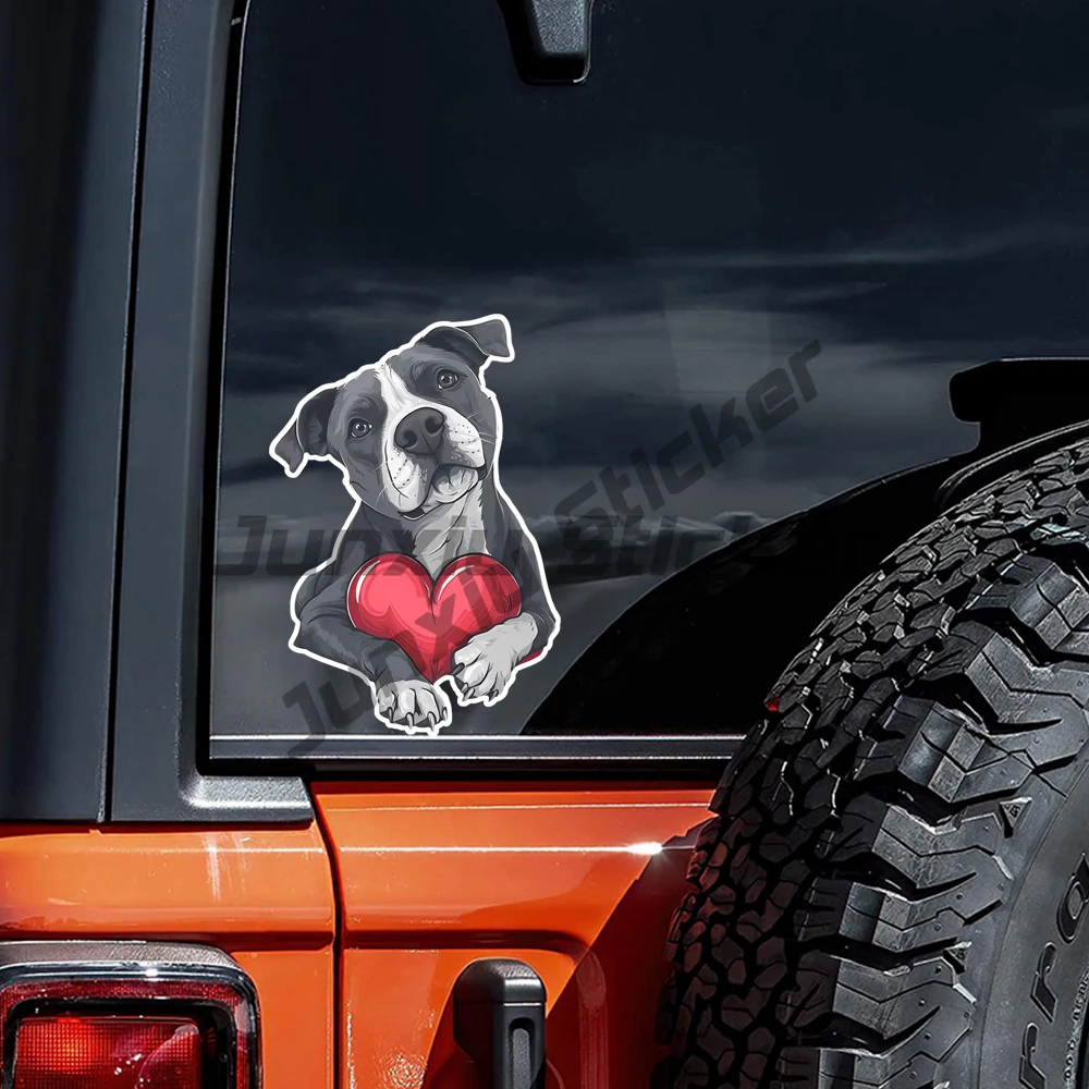 

Pitbull Patterned Vinyl Stickers, Suitable for Car, Laptop, Truck, Motorcycle, Window, Wall, Luggage Decals