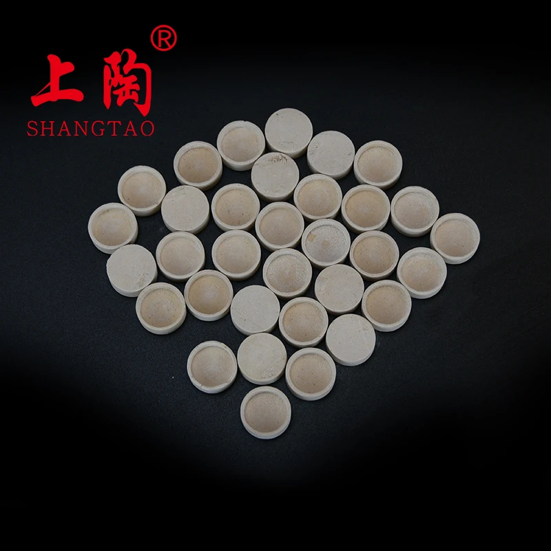 2023 Shanghai Refractory High Purity 99% Mgo White Ceramic Crucible For Lab Analysis