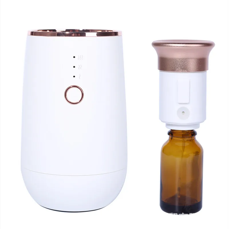 Waterless Aroma Essential Oil Diffuser Car USB Auto Aromatherapy Diffuser Nebulizer  Rechargeable Portable  Mist Maker For Home