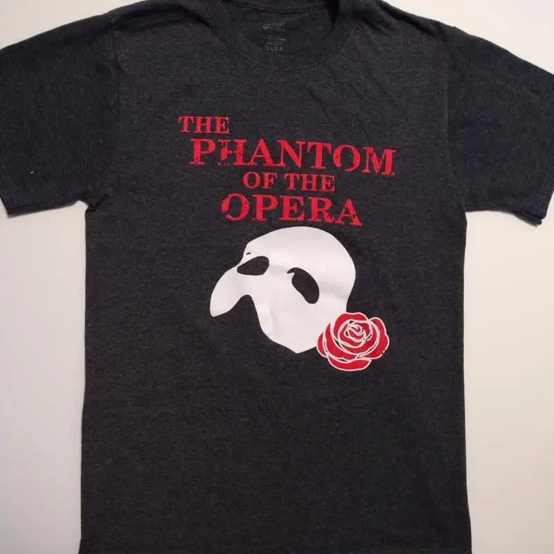 تي شيرت فانتوم أوف أوبرا سيجنتشر رمادي داكن S