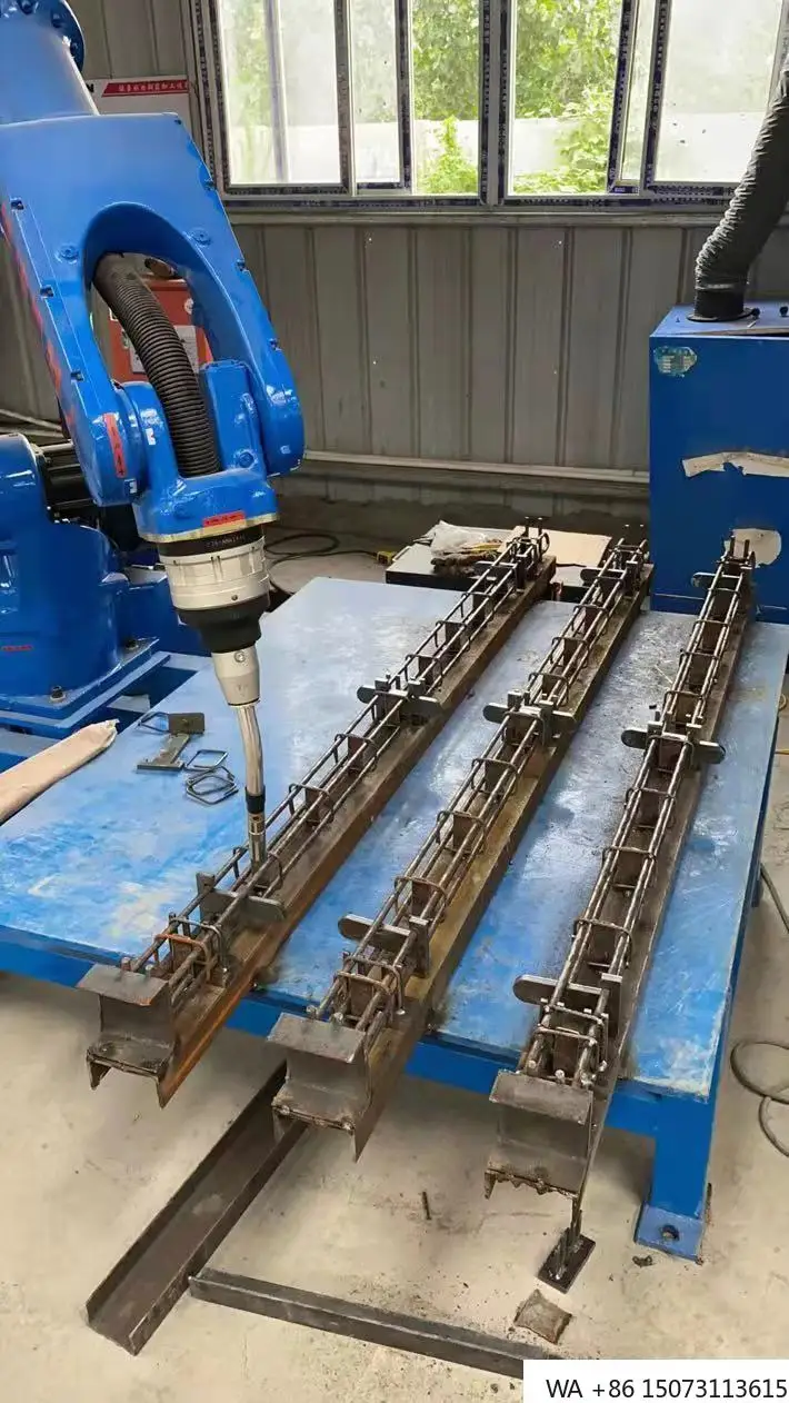 Lengan Robot Pengelasan Otomatis 6-Axis Berkualitas Tinggi - Pengelasan Cerdas untuk Komponen Bengkel Industri