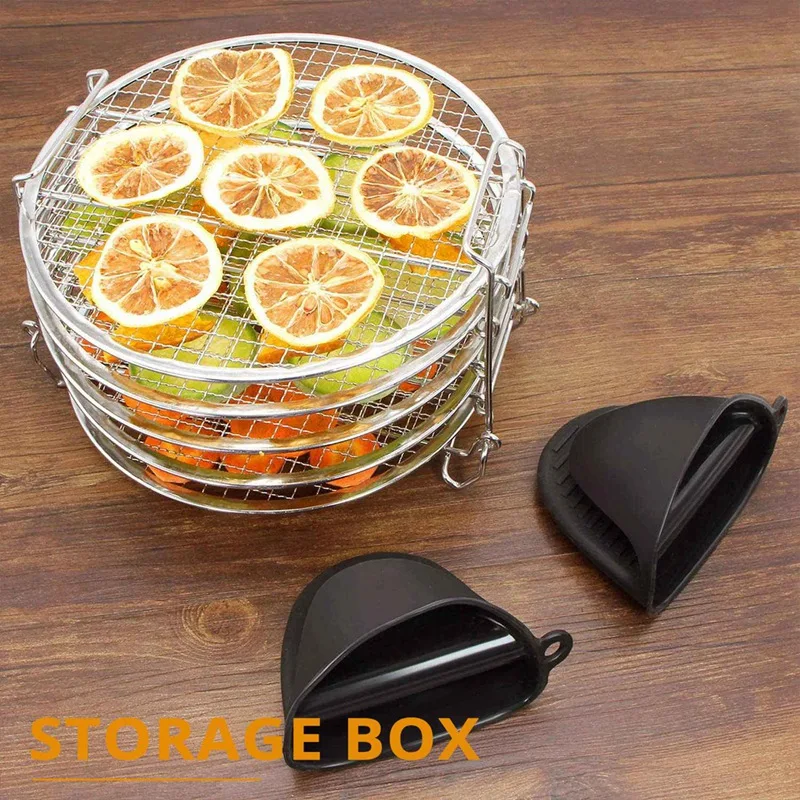 

Стойка для обезвоживания Стойка для обезвоживания, подставка для аксессуаров Foodi, скороварки и фритюрницы — нержавеющая сталь