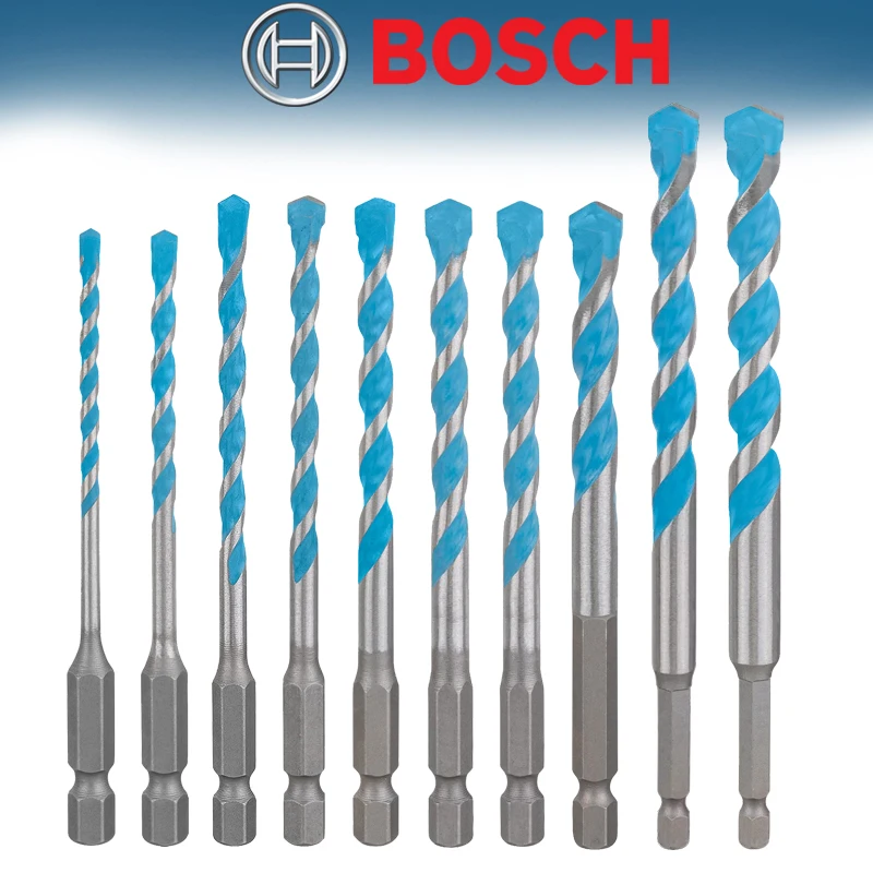 BOSCH EXPERT HEX-9 Multi Construction Impact Drill Bit Hex Shank 3-12MM Multifunctional Twist Drill 2608900574