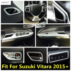 Head Lights Switch / Pillar A Frame / Handle Bowl / Steering Wheel Cover Trim Accessories For Suzuki Vitara Escudo 2015 - 2023