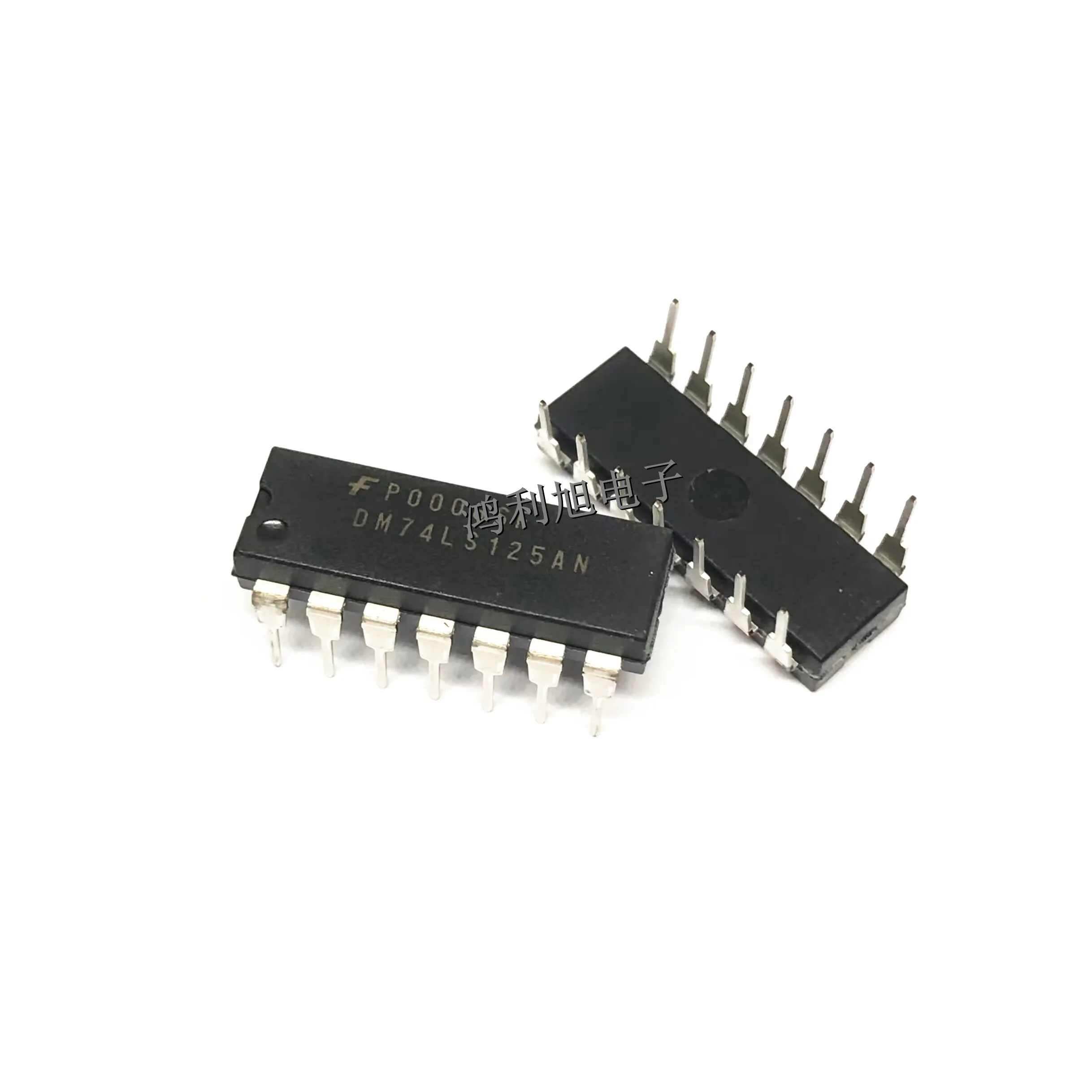 10PCS/Lot DM74LS125AN 74LS125AN IC BUF NON-INVERT 5.25V 14DIP